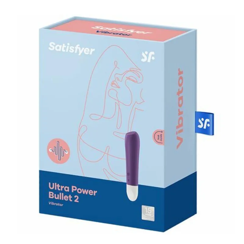 SATISFYER ULTRA POWER BULLET 2 VIBRADOR VIOLETA 1UN