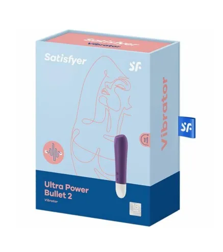 SATISFYER ULTRA POWER BULLET 2 VIBRADOR VIOLETA 1UN