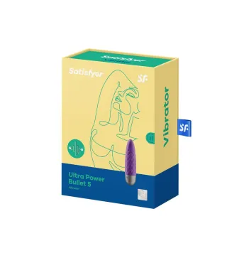 SATISFYER ULTRA POWER BULLET 5 VIBRADOR VIOLET 1UN