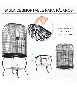 Jaula para Pájaros con Soporte