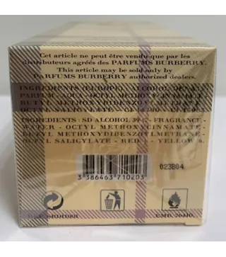 BURBERRY TOUCH EAU DE PERFUM FOR WOMAN 50ML VAPORIZADOR