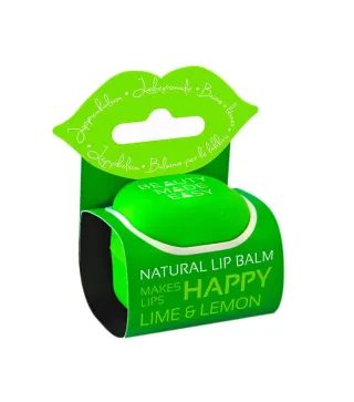 BEAUTY MADE EASY NATURAL BALSAMO LABIAL LIME & LEMON 1UN