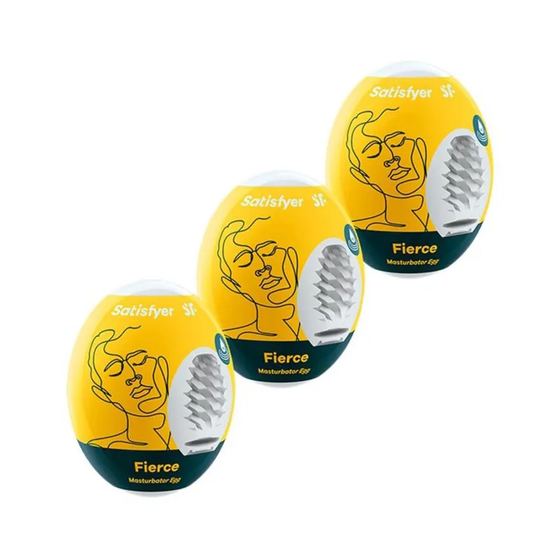 SATISFYER FIERCE HUEVOS MASTURBADORES 3 1UN