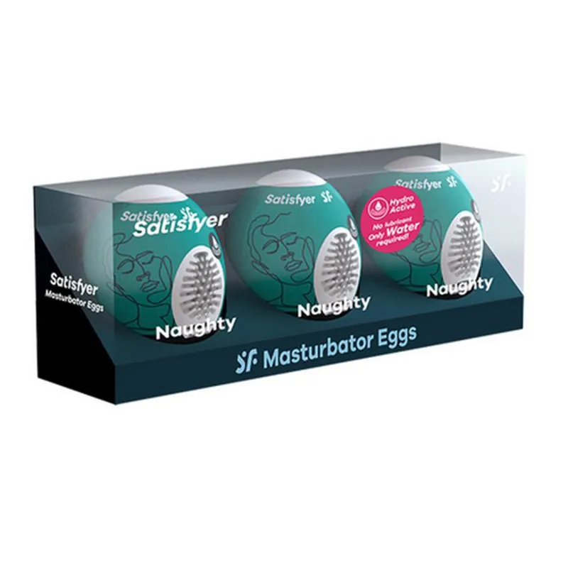 SATISFYER NOUGHTY HUEVOS MASTURBADORES 3 1UN