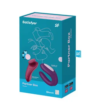 SATISFYER PARTNER BOX 1 PACK DE VIBRADORES 2 1UN