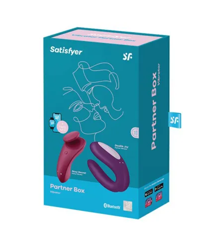 SATISFYER PARTNER BOX 1 PACK DE VIBRADORES 2 1UN