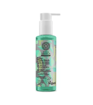 NATURA SIBERICA BEREZA POLAR WHITE BIRCH LIMPIADOR FACIAL 145ML