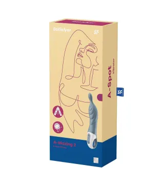 SATISFYER A MAZING2 VIBRADOR GRIS 1UN