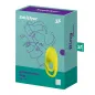 SATISFYER SPECTACULAR DUO ANILLO VIBRADOR AMARILLO 1UN