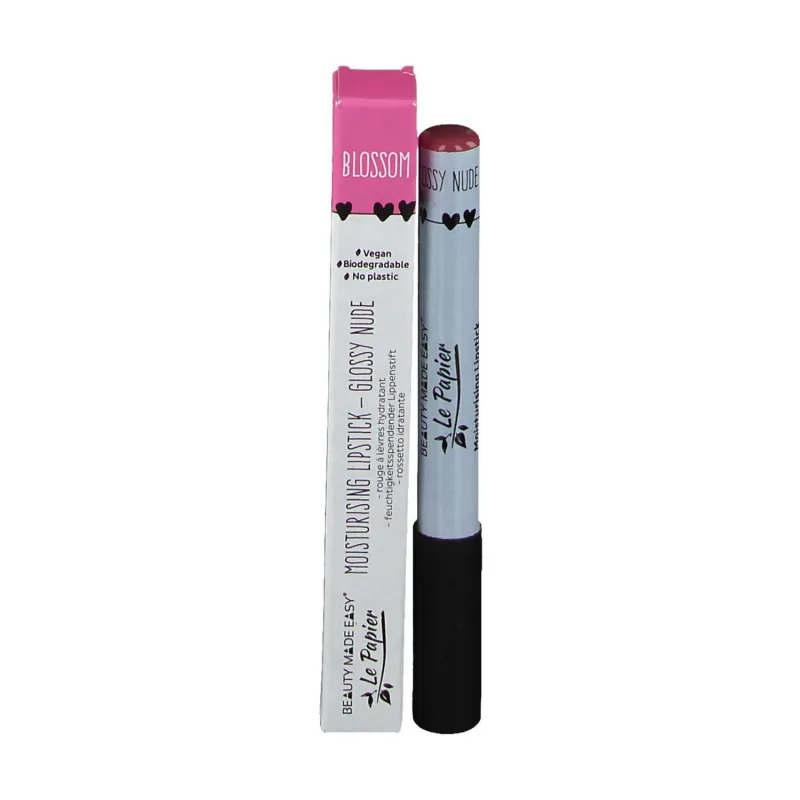 BEAUTY MADE EASY MOISTURISING BARRA DE LABIOS GLOSSY NUDE BLOSSOM 6GR BEAUTY MADE EASY MOISTURISING BARRA DE LABIOS GLOSSY NUDE BLOSSOM 6GR