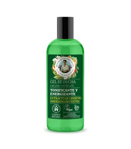 GREEN AGAFIA GINSENG SIBERIANO GEL DE BAÑO TONIFICANTE NATURAL 260ML