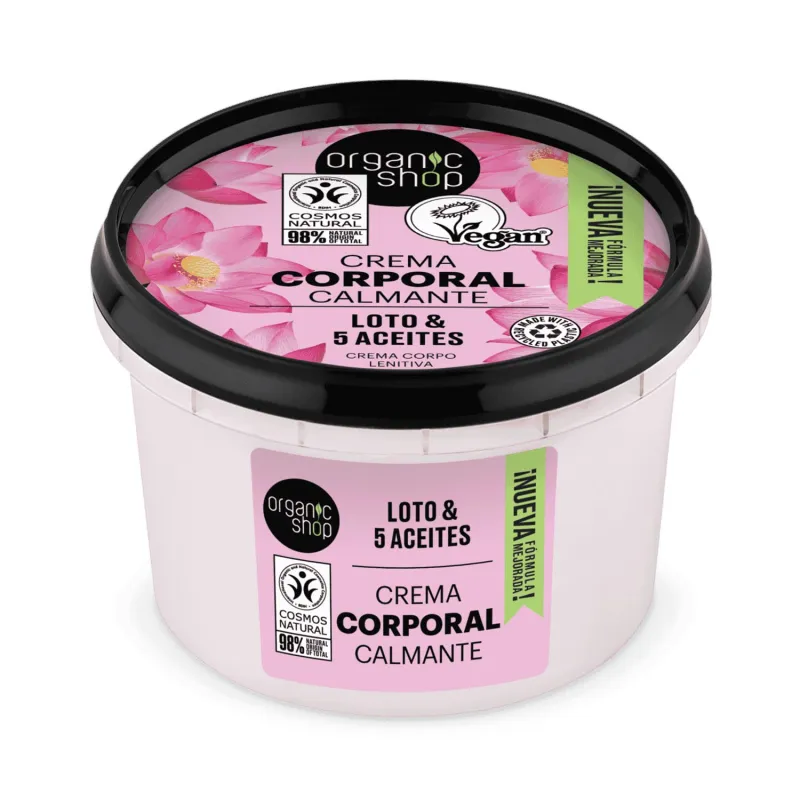 ORGANIC SHOP LOTO INDIO CREMA CORPORAL CALMANTE 250ML