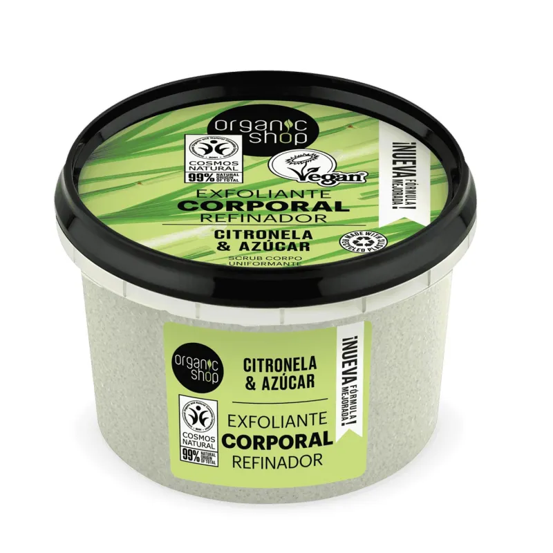 ORGANIC SHOP CITRONELA EXFOLIANTE CORPORAL LEMONGRASS 1UN