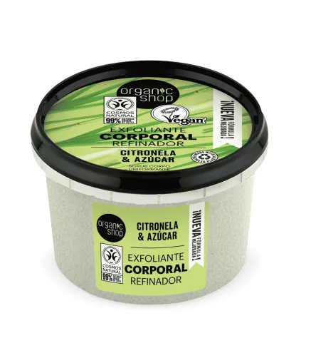 ORGANIC SHOP CITRONELA EXFOLIANTE CORPORAL LEMONGRASS 1UN