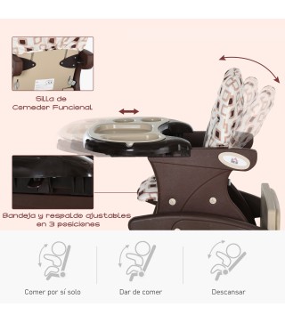 Silla Elevada para Bebé