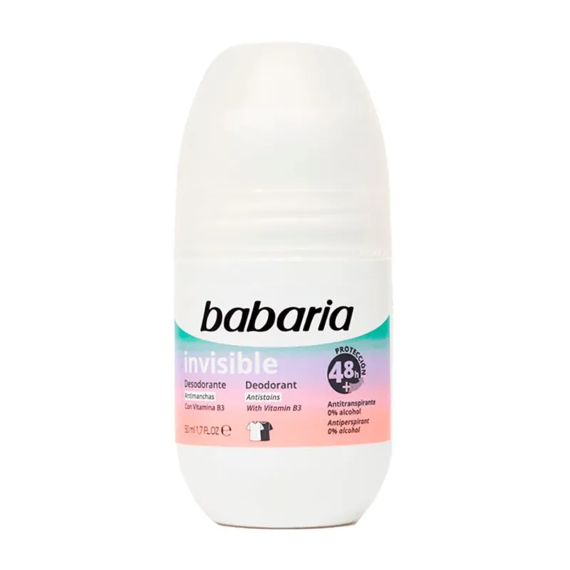 BABARIA INVISIBLE DESODORANTE ROLL-ON 50ML
