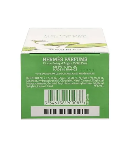 HERMES PARIS EAU DES MERVEILLES EAU DE TOILETTE 50ML VAPORIZADOR