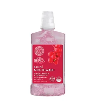 NATURA SIBERICA NATURAL COLUTORIO ARANDONOS ROJOS 520ML