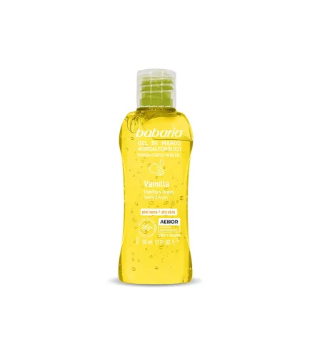 BABARIA VAINILLA GEL DE MANOS HIDRO-ALCOHOLICO 50ML