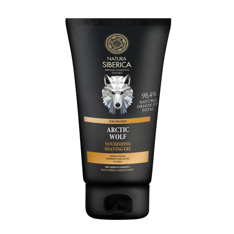 NATURA SIBERICA LOBO ARTICO GEL NUTRITIVO DE AFEITADO 150 ML