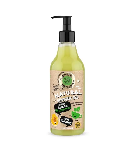 NATURA SIBERICA SKIN SUPER GOOD NATURAL GEL DE BAÑO 100% VITAMINS 500ML