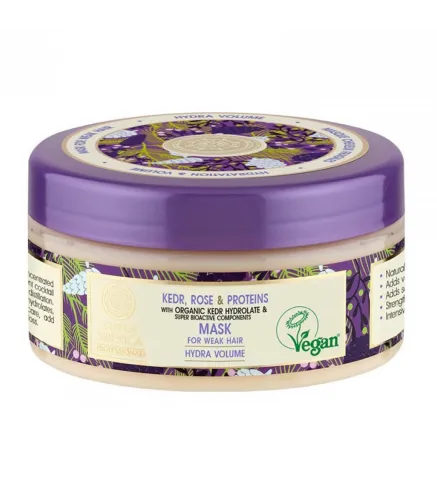 NATURA SIBERICA PINO ROSA Y PROTEINAS MASCARILLA CAPILAR CABELLO DEBIL 400ML