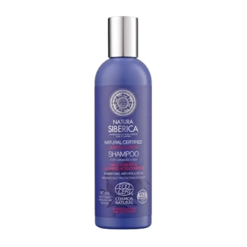 NATURA SIBERICA URBAN PROTECT CHAMPU ANTICONTAMINACION 270ML