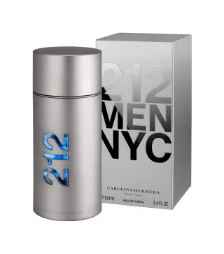 CAROLINA HERRERA 212 MEN EAU DE TOILETTE 100ML VAPORIZADOR