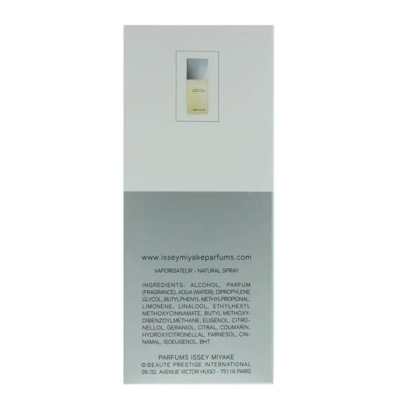 ISSEY MIYAKE L'EAU D'ISSEY EAU&MAGNOLIA EAU DE TOILETTE INTENSE 50ML VAPORIZADOR
