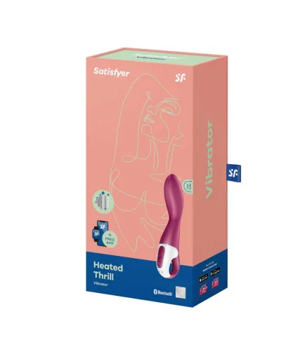 SATISFYER HEATED THRILL VIBRADOR CON APP 1UN