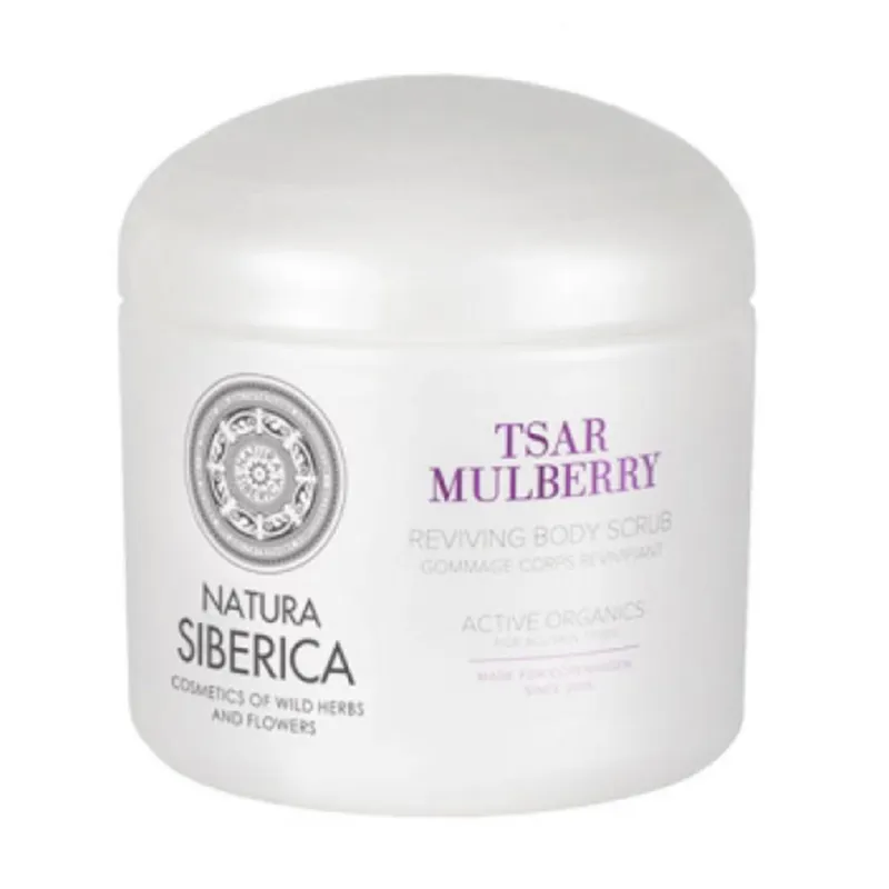 NATURA SIBERICA TSAR MULBERRY EXFOLIANTE CORPORAL TSAR MULBERRY 370ML NATURA SIBERICA TSAR MULBERRY EXFOLIANTE CORPORAL TSAR MULBERRY 370ML