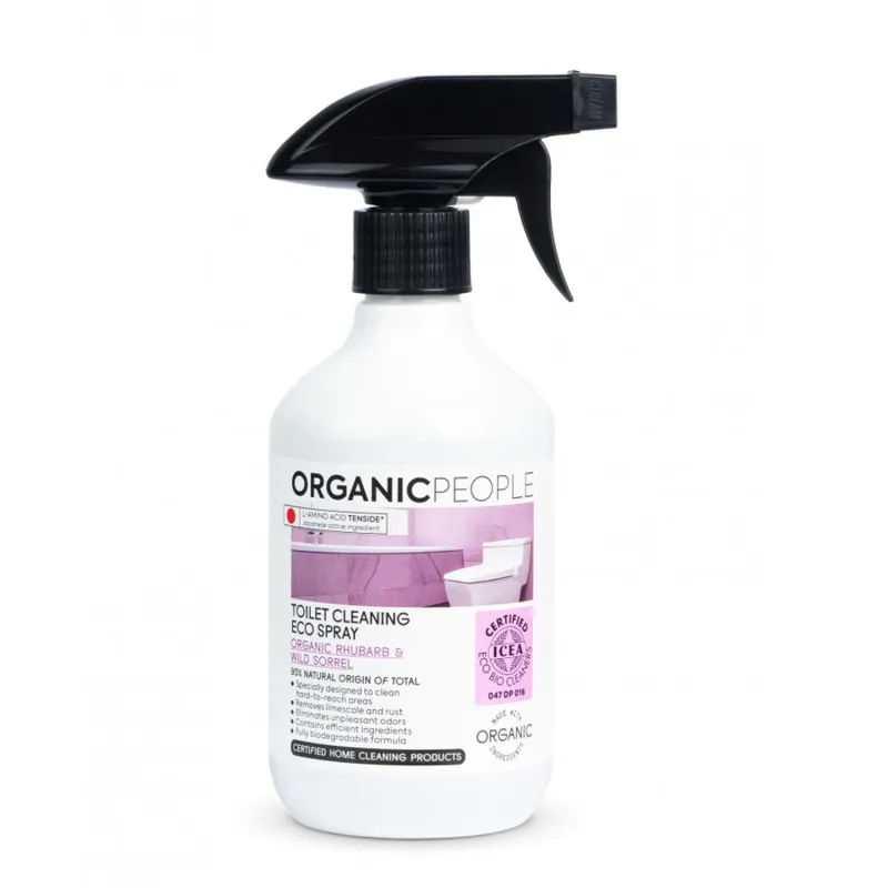 ORGANIC PEOPLE TOILET CLEANSING ECO SPRAY 200ML VAPORIZADOR ORGANIC PEOPLE TOILET CLEANSING ECO SPRAY 200ML VAPORIZADOR