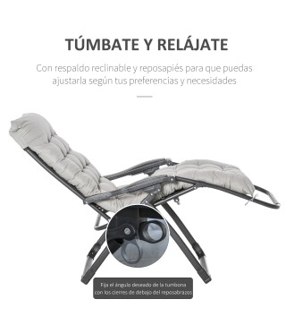 Tumbona Plegable