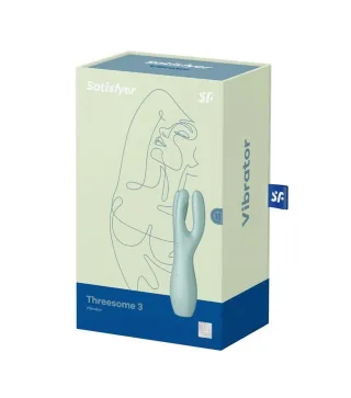 SATISFYER THREESOME 3 VIBRADOR VERDE 1UN