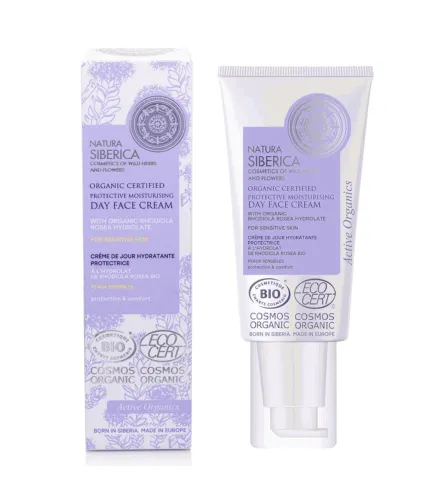 NATURA SIBERICA CREMA HIDRATANTE Y PROTECTORA 50ML