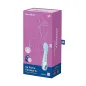 SATISFYER AIR PUMP VIBRATOR 5+ VIBRADOR PUNTO G INFLABLE AZUL 1UN