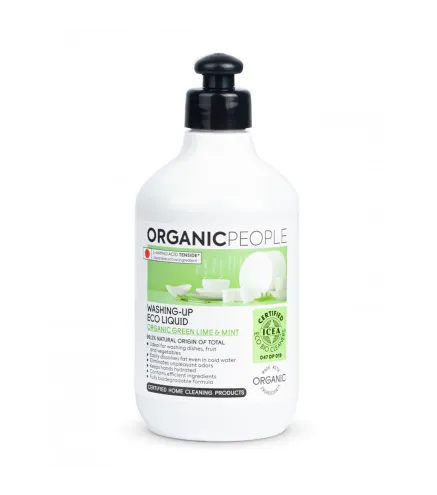 ORGANIC PEOPLE LIME MINT WASHING-UP ECO LIQUID 200ML