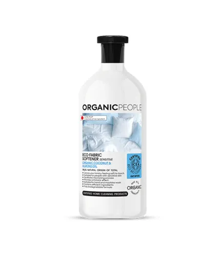 ORGANIC PEOPLE SENSITIVE COCONUT ALMOND ECO FABRIC SOFTENER 200ML