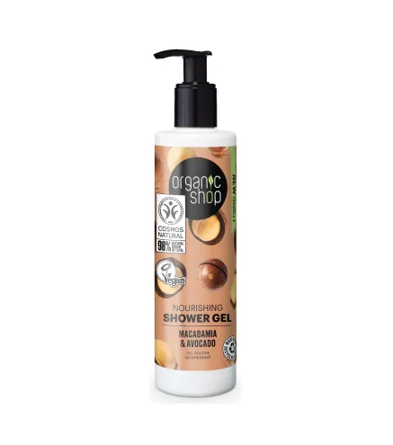 ORGANIC SHOP MACADAMIA&AVOCADO GEL DE BAÑO 280ML