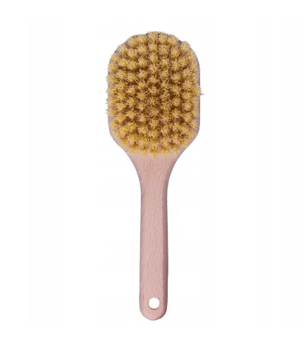 EUROSTIL CABELLO CEPILLO DE MADERA FIBRA NATURAL 1UN