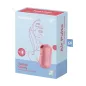 SATISFYER COTTON CANDY ESTIMULADOR DE AIRE ROJO CLARO 1UN