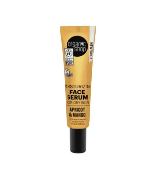 ORGANIC SHOP APRICOT MOISTURIZING SERUM FACIAL PIEL SECA 30ML