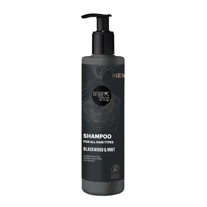 ORGANIC SHOP MEN BLACKWOOD CHAMPU 280ML