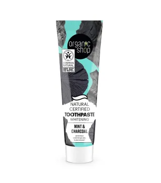 ORGANIC SHOP MINT DENTIFRICO BLANQUEADOR 100GR