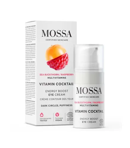 MOSSA VITAMIN COCKTAIL ENERGY BOOST CREMA DE OJOS FRAMBUESA 6ML