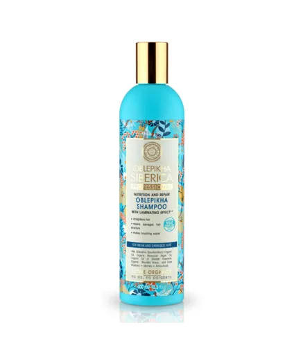 NATURA SIBERICA OBLEPIKHA SHAMPOO HIDROLATO CABELLO DEBIL 400ML