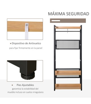 Perchero con Estantería