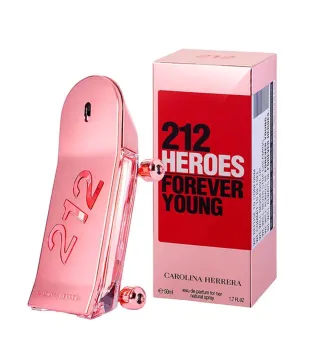 CAROLINA HERRERA 212 HEROES FOREVER YOUNG EAU DE PARFUM 50ML VAPORIZADOR