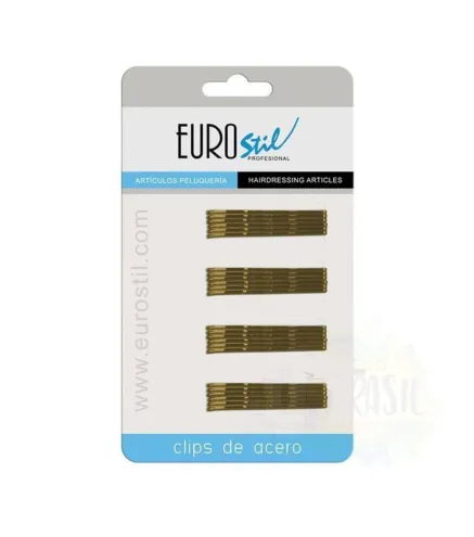 EUROSTIL BRONCE CLIPS ONDINA 50MM 24UN