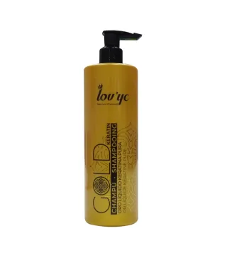 LOVYC GOLD KERATIN CHAMPU CABELLO SECO 500ML